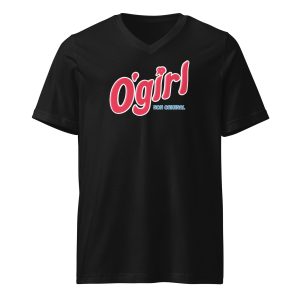 Ogirl Unisex Short Sleeve V-Neck T-Shirt