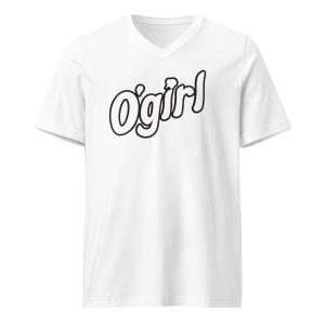 Ogirl Unisex Short Sleeve V-Neck T-Shirt