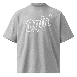 Alternative view of O’girl Unisex organic oversized high neck t-shirt